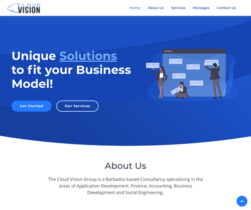 Cloudvision Website